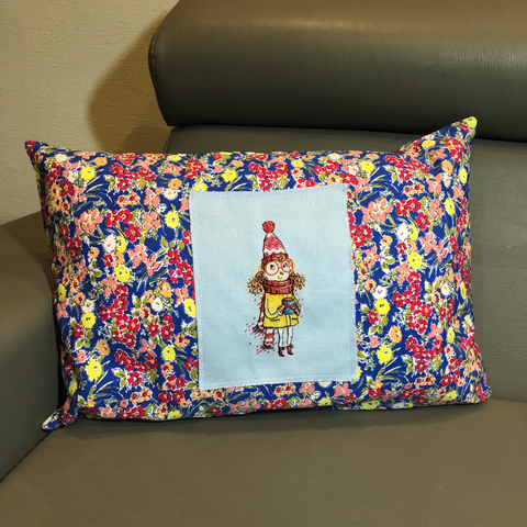  Pillow with a Girl