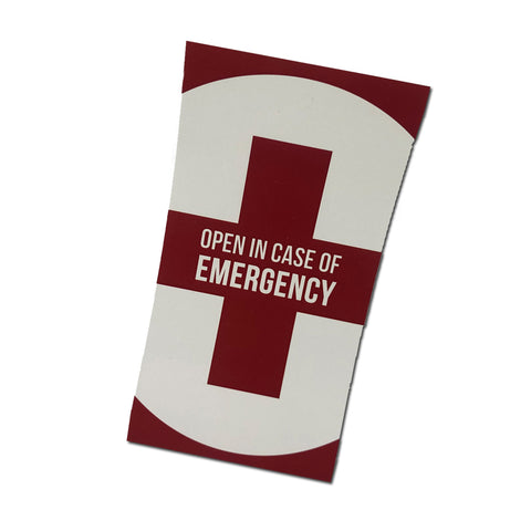  Sticker - Drink If Any Emergency Occurs